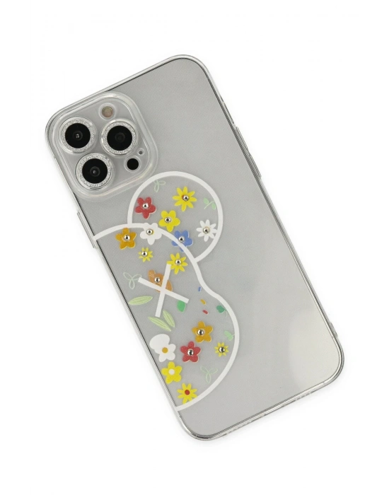 Newface iPhone 13 Pro Max Kılıf Lucky Silikon - Lucky 6