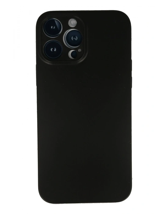 Newface iPhone 13 Pro Max Kılıf PP Ultra İnce Kapak - Siyah