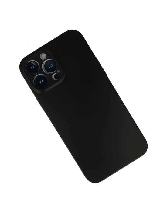 Newface iPhone 13 Pro Max Kılıf PP Ultra İnce Kapak - Siyah