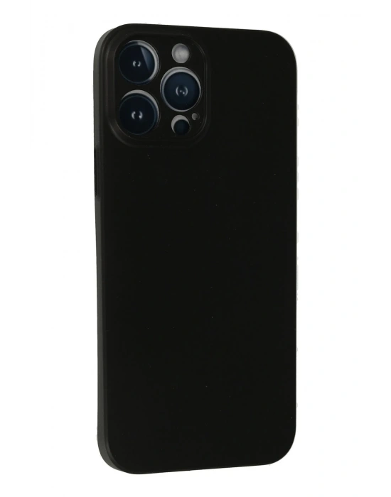 Newface iPhone 13 Pro Max Kılıf PP Ultra İnce Kapak - Siyah