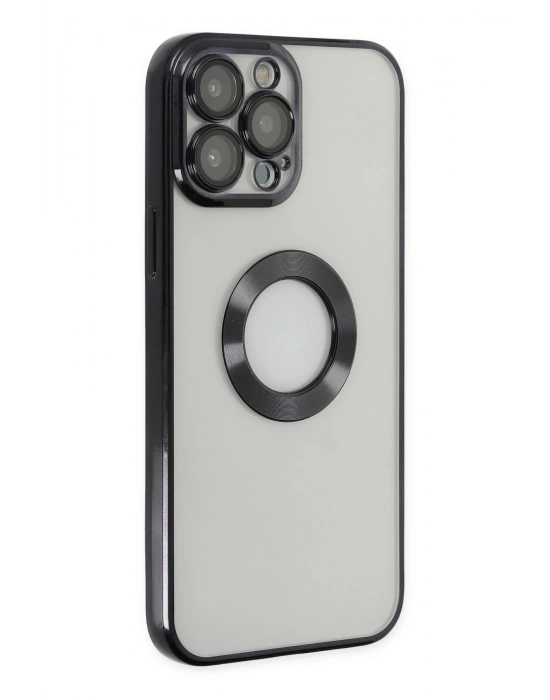 Newface iPhone 13 Pro Max Kılıf Slot Silikon - Siyah