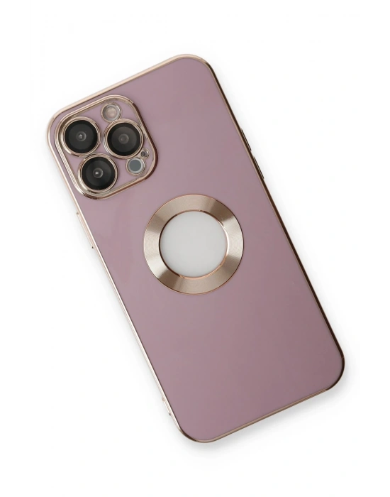 Newface iPhone 13 Pro Max Kılıf Store Silikon - Mor