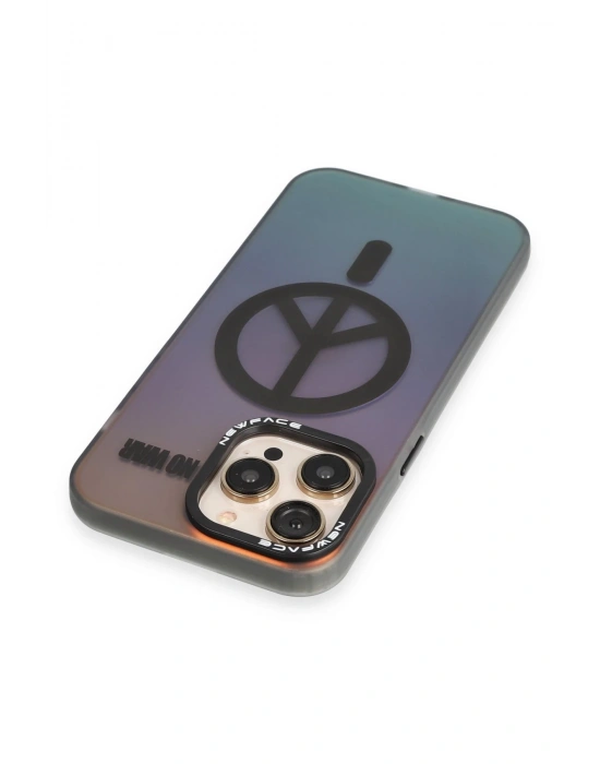 Newface iPhone 13 Pro Max Kılıf Venüs Magneticsafe Desenli Kapak - Venüs - 12