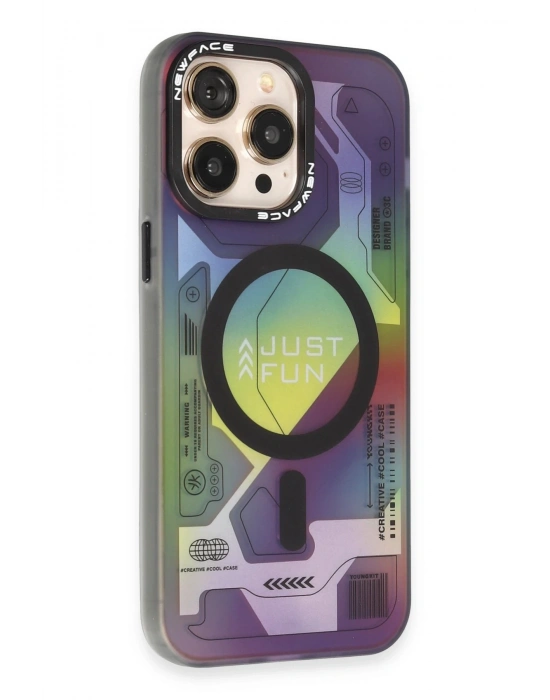 Newface iPhone 13 Pro Max Kılıf Venüs Magneticsafe Desenli Kapak - Venüs - 2