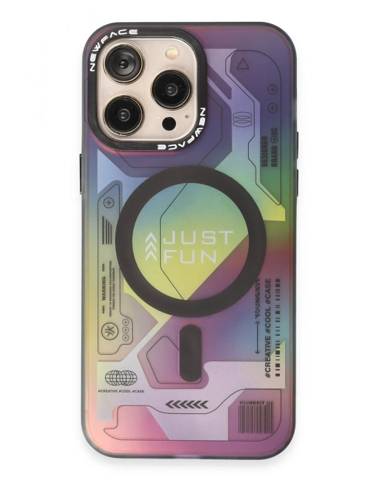 Newface iPhone 13 Pro Max Kılıf Venüs Magneticsafe Desenli Kapak - Venüs - 2