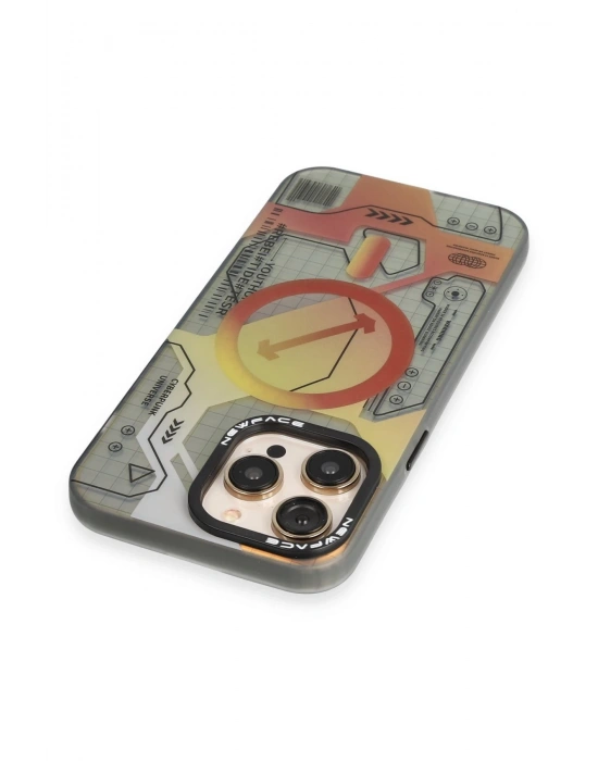 Newface iPhone 13 Pro Max Kılıf Venüs Magneticsafe Desenli Kapak - Venüs - 6