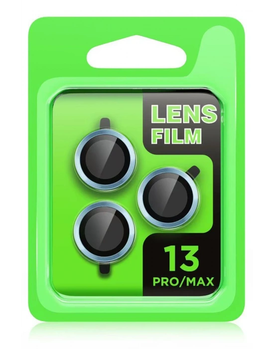Newface iPhone 13 Pro Max Raze Metal Kamera Lens - Gümüş