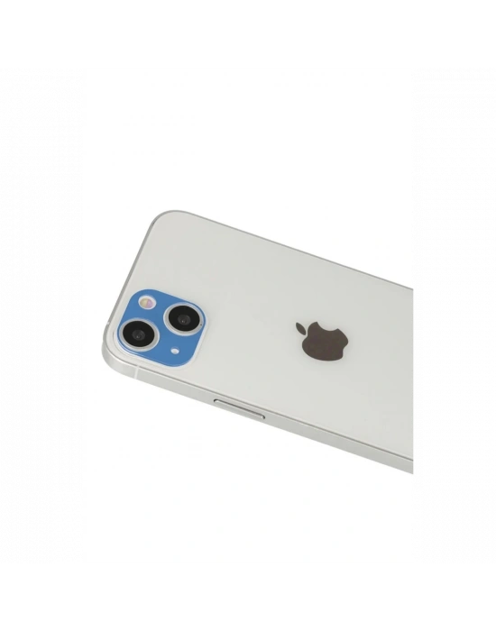 Newface iPhone 13 Rainbow Kamera Lens Koruma Cam - Mavi