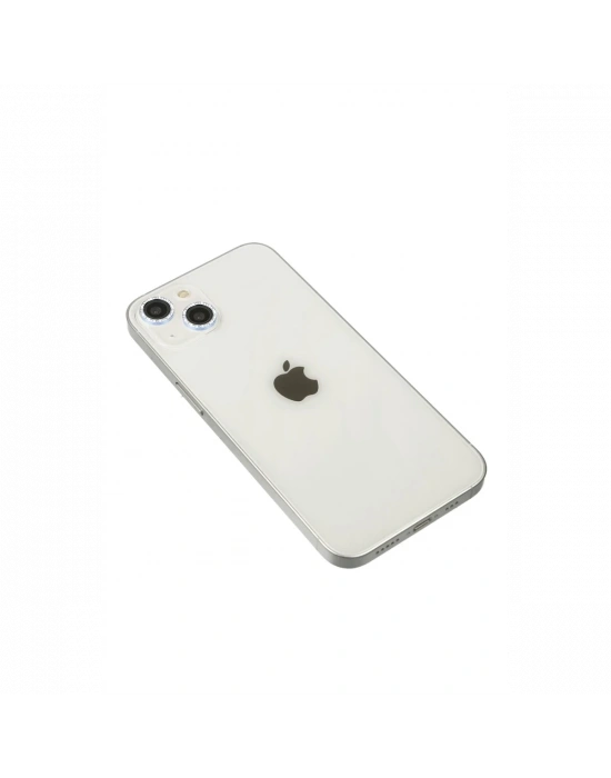 Newface iPhone 14 Diamond Kamera Lens - Sierra Blue