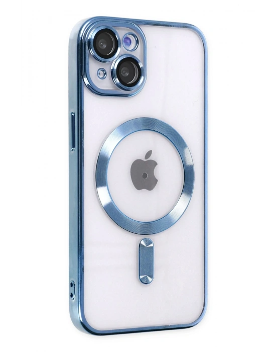 Newface iPhone 14 Kılıf Kross Magneticsafe Kapak - Sierra Blue