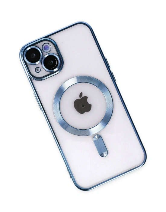 Newface iPhone 14 Kılıf Kross Magneticsafe Kapak - Sierra Blue