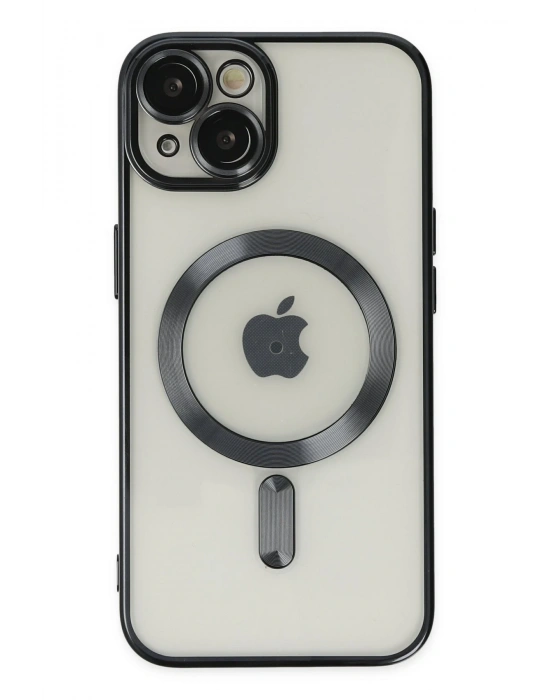 Newface iPhone 14 Kılıf Kross Magneticsafe Kapak - Siyah