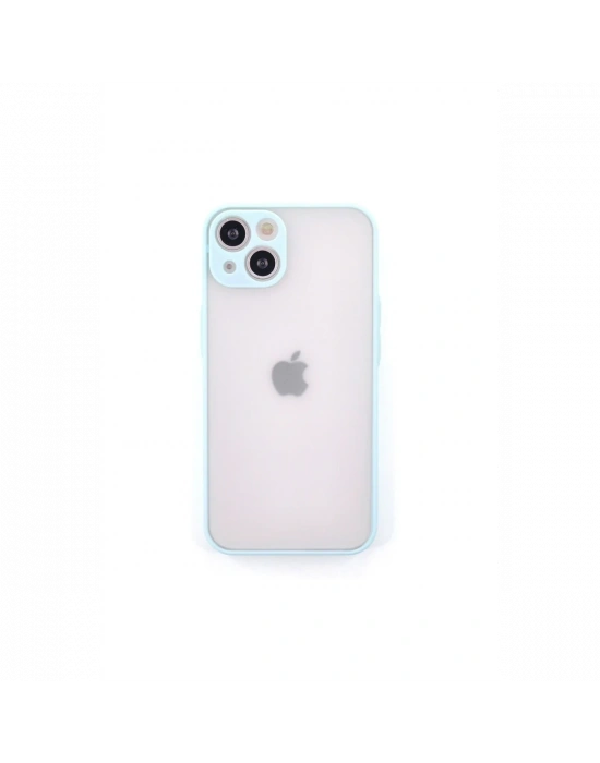 Newface iPhone 14 Kılıf Montreal Silikon Kapak - Turkuaz