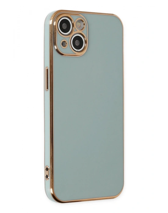 Newface iPhone 14 Kılıf Volet Silikon - Açık Yeşil