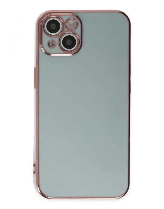 Newface iPhone 14 Kılıf Volet Silikon - Açık Yeşil