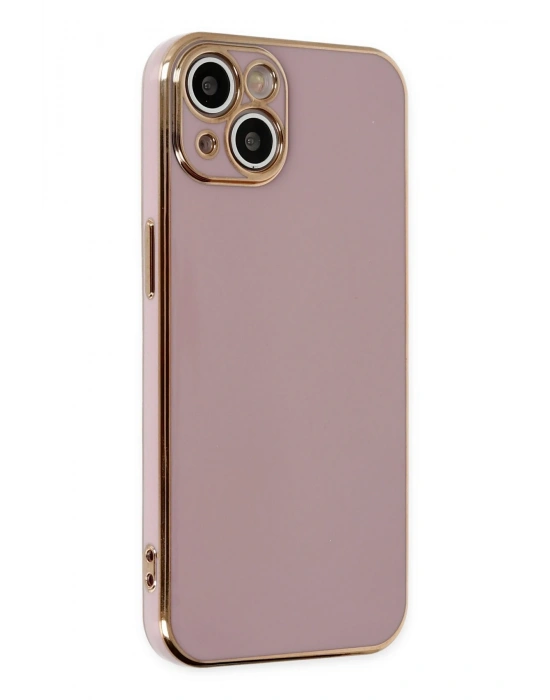 Newface iPhone 14 Kılıf Volet Silikon - Mor