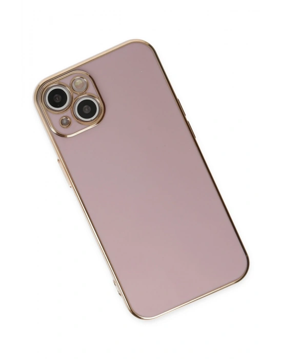 Newface iPhone 14 Kılıf Volet Silikon - Mor