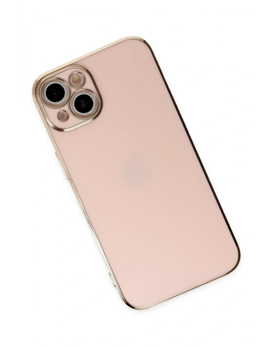 Newface iPhone 14 Kılıf Volet Silikon - Pembe