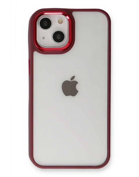 Newface iPhone 14 Plus Kılıf Dora Kapak - Kırmızı