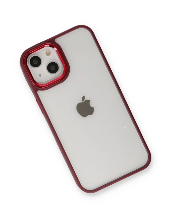 Newface iPhone 14 Plus Kılıf Dora Kapak - Kırmızı