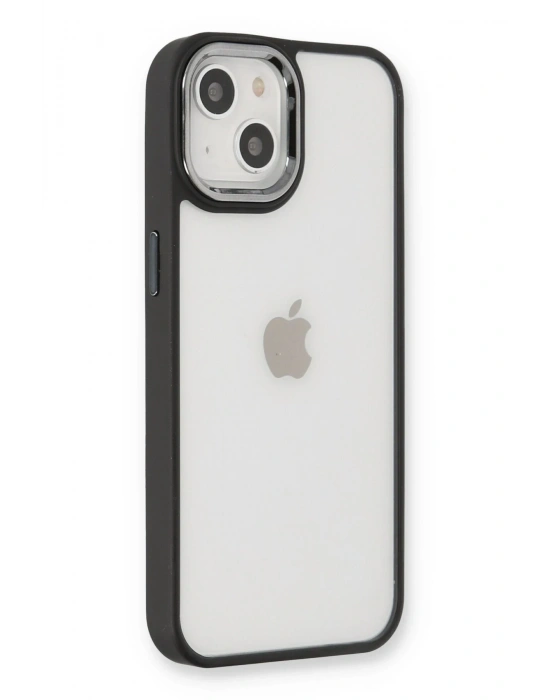 Newface iPhone 14 Plus Kılıf Dora Kapak - Siyah