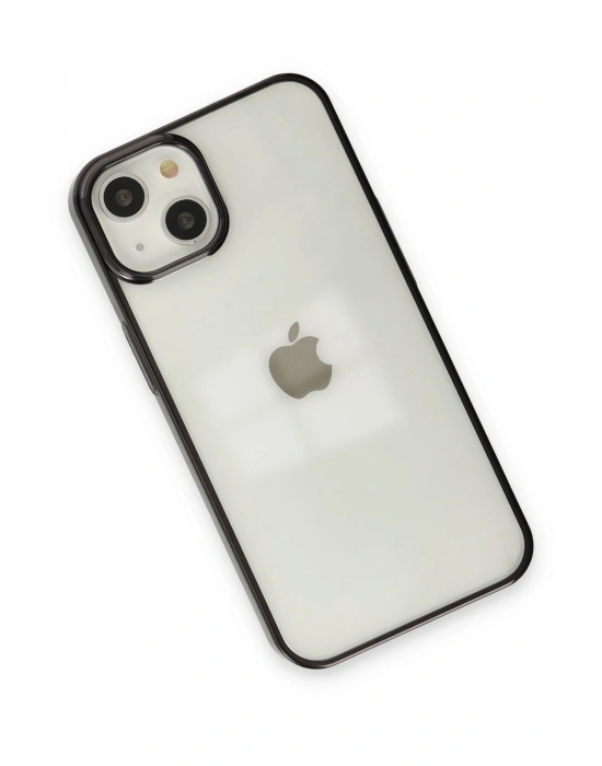 Newface iPhone 14 Plus Kılıf Element Silikon - Siyah