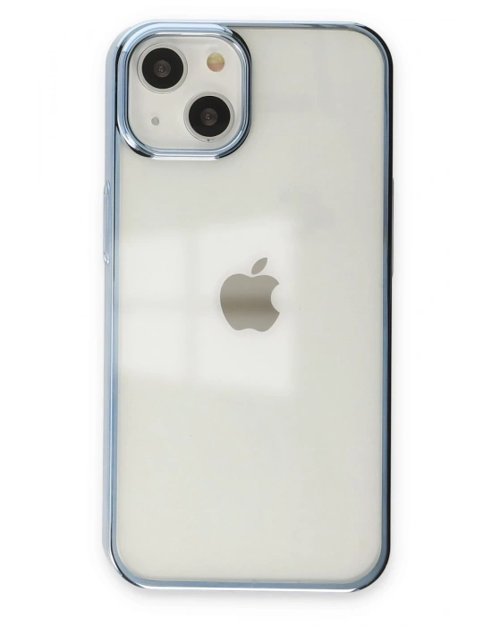 Newface iPhone 14 Plus Kılıf Element Silikon - Sky Blue