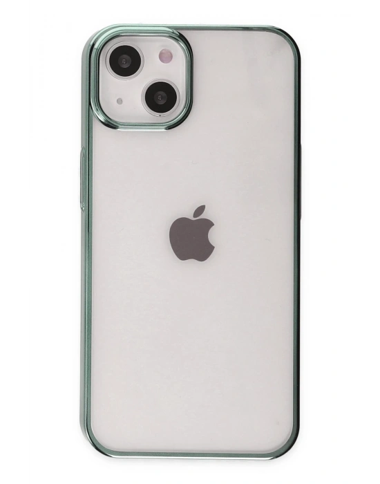 Newface iPhone 14 Plus Kılıf Element Silikon - Yeşil