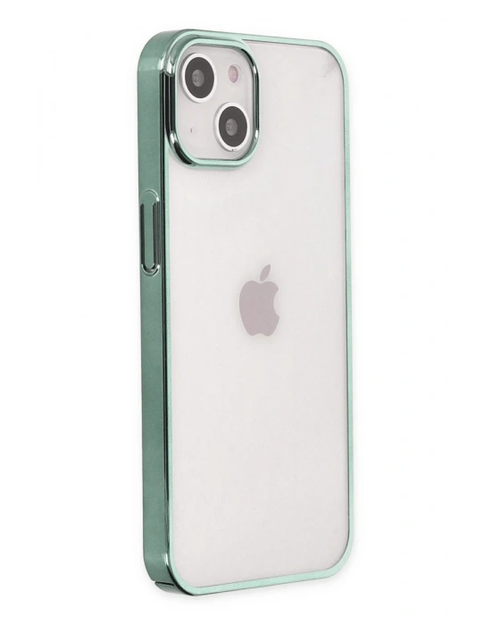 Newface iPhone 14 Plus Kılıf Element Silikon - Yeşil