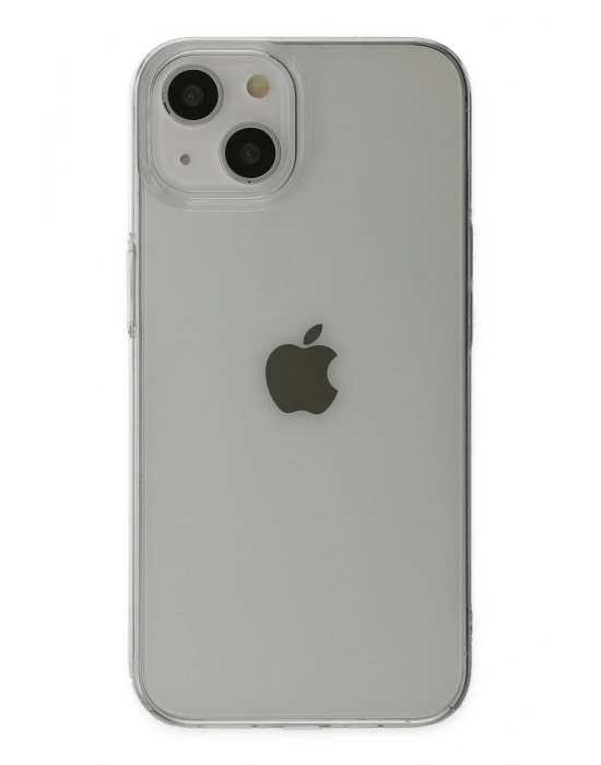 Newface iPhone 14 Plus Kılıf Pc Sert Şeffaf Kapak - Şeffaf