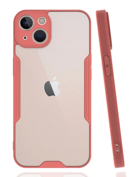 Newface iPhone 14 Plus Kılıf Platin Silikon - Pembe