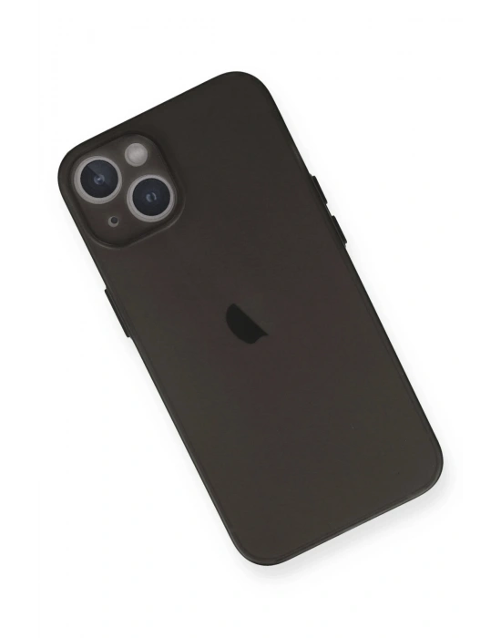 Newface iPhone 14 Plus Kılıf PP Ultra İnce Kapak - Gri