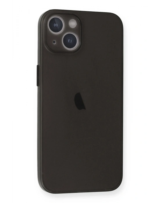 Newface iPhone 14 Plus Kılıf PP Ultra İnce Kapak - Gri