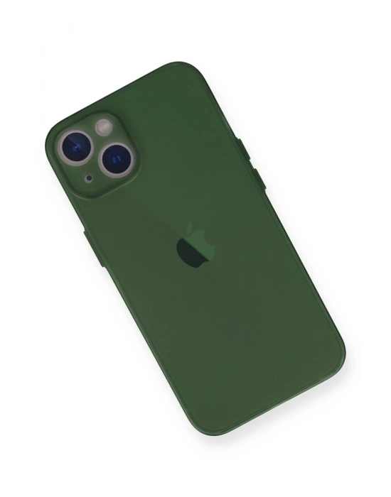 Newface iPhone 14 Plus Kılıf PP Ultra İnce Kapak - Yeşil