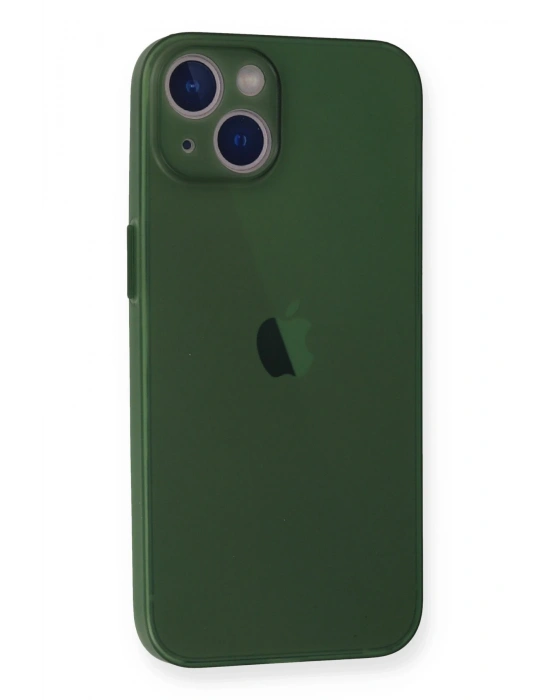 Newface iPhone 14 Plus Kılıf PP Ultra İnce Kapak - Yeşil