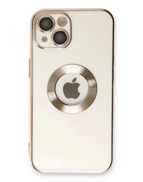 Newface iPhone 14 Plus Kılıf Store Silikon - Beyaz