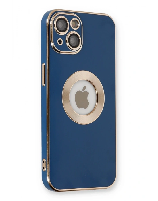 Newface iPhone 14 Plus Kılıf Store Silikon - Mavi