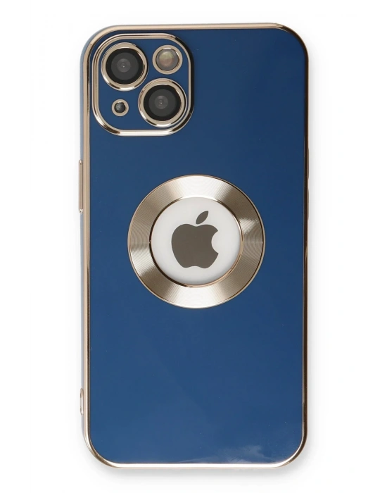 Newface iPhone 14 Plus Kılıf Store Silikon - Mavi