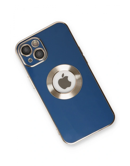 Newface iPhone 14 Plus Kılıf Store Silikon - Mavi