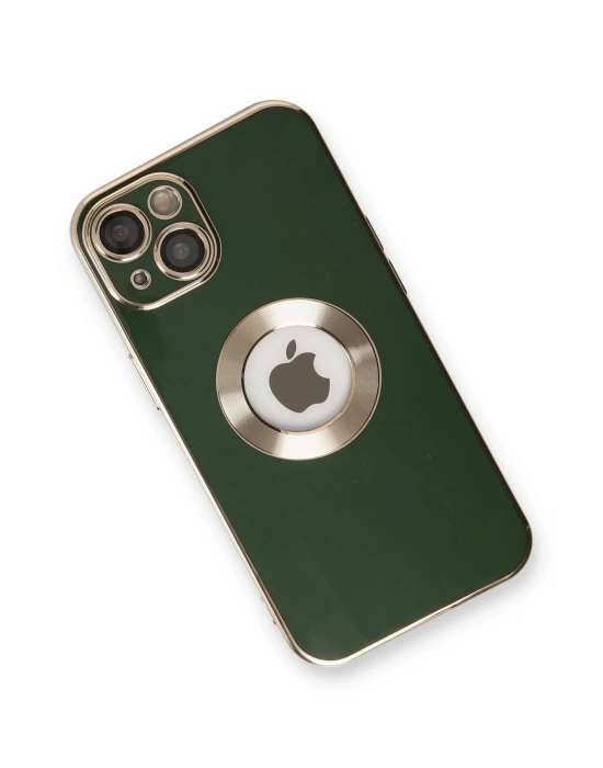 Newface iPhone 14 Plus Kılıf Store Silikon - Yeşil