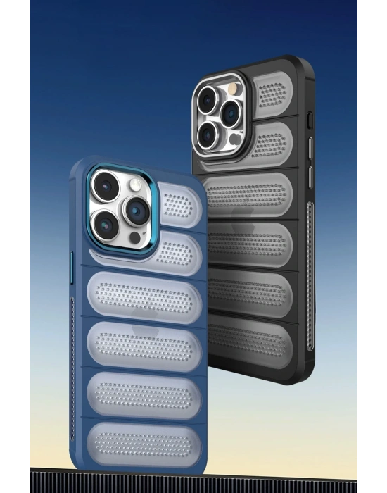 Newface iPhone 14 Pro Kılıf Airmax Silikon Kapak - Titan Gri