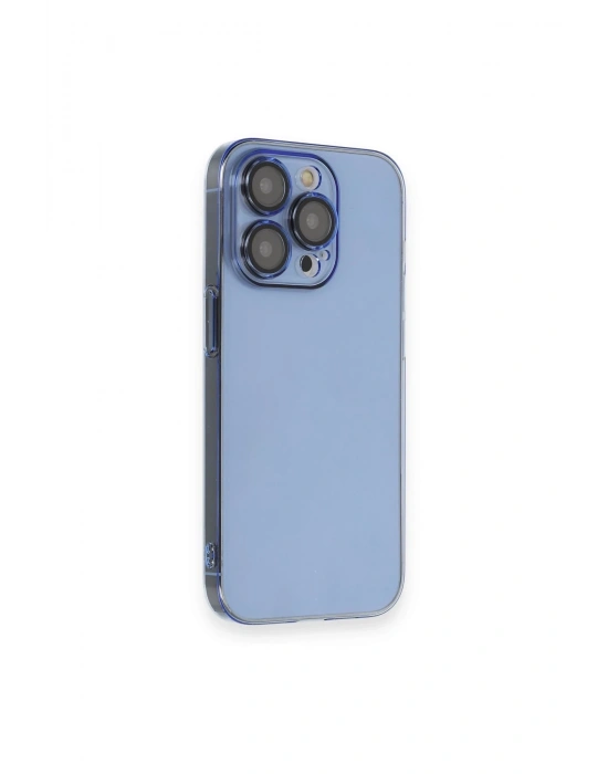 Newface iPhone 14 Pro Kılıf Armada Lensli Kapak - Sierra Blue