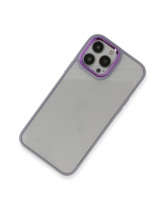 Newface iPhone 14 Pro Kılıf Dora Kapak - Lila