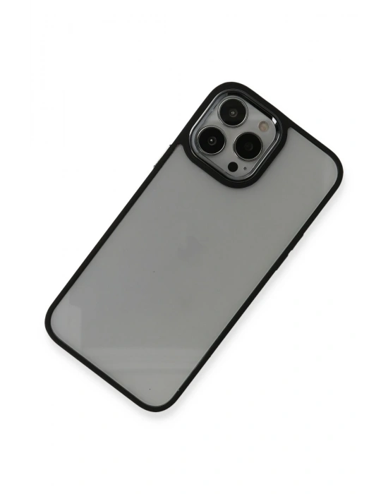 Newface iPhone 14 Pro Kılıf Dora Kapak - Siyah