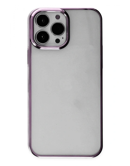 Newface iPhone 14 Pro Kılıf Element Silikon - Lila