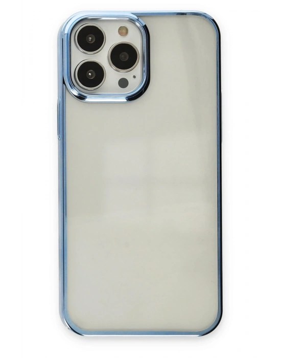 Newface iPhone 14 Pro Kılıf Element Silikon - Sky Blue