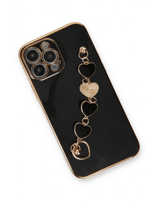 Newface iPhone 14 Pro Kılıf Esila Silikon - Siyah