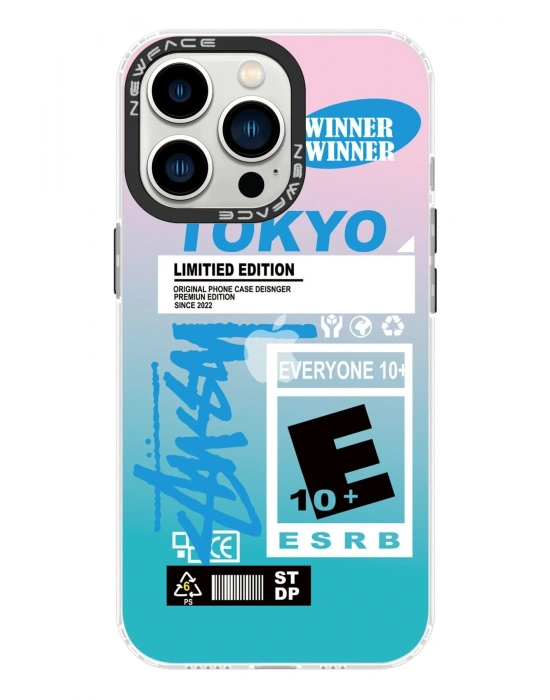 Newface iPhone 14 Pro Kılıf Estoril Desenli Kapak - Estoril - 1