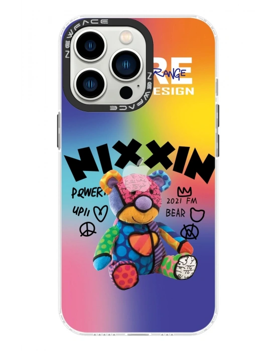 Newface iPhone 14 Pro Kılıf Estoril Desenli Kapak - Estoril - 11