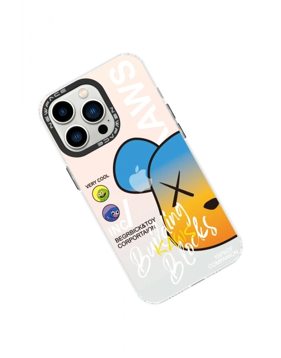 Newface iPhone 14 Pro Kılıf Estoril Desenli Kapak - Estoril - 6